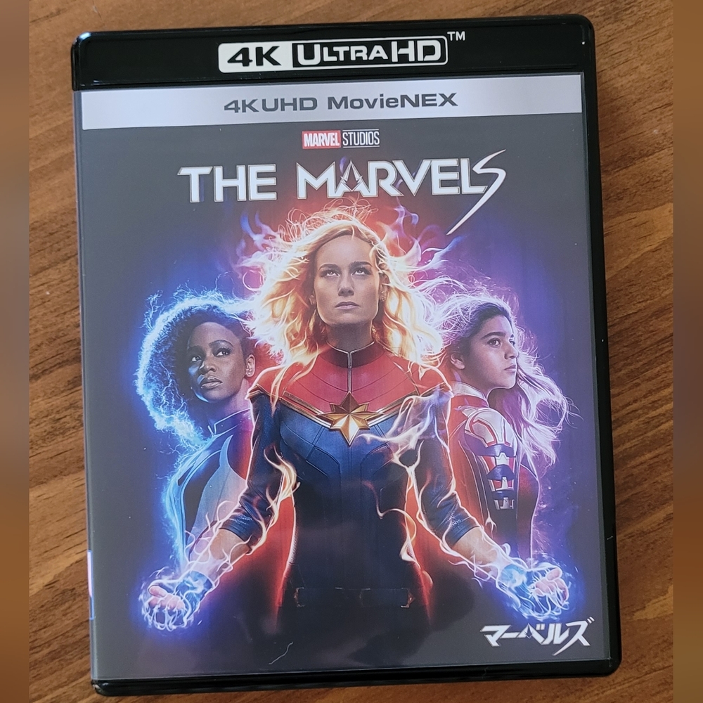 The Marvels 4k Blu Ray (Japan import) 💿